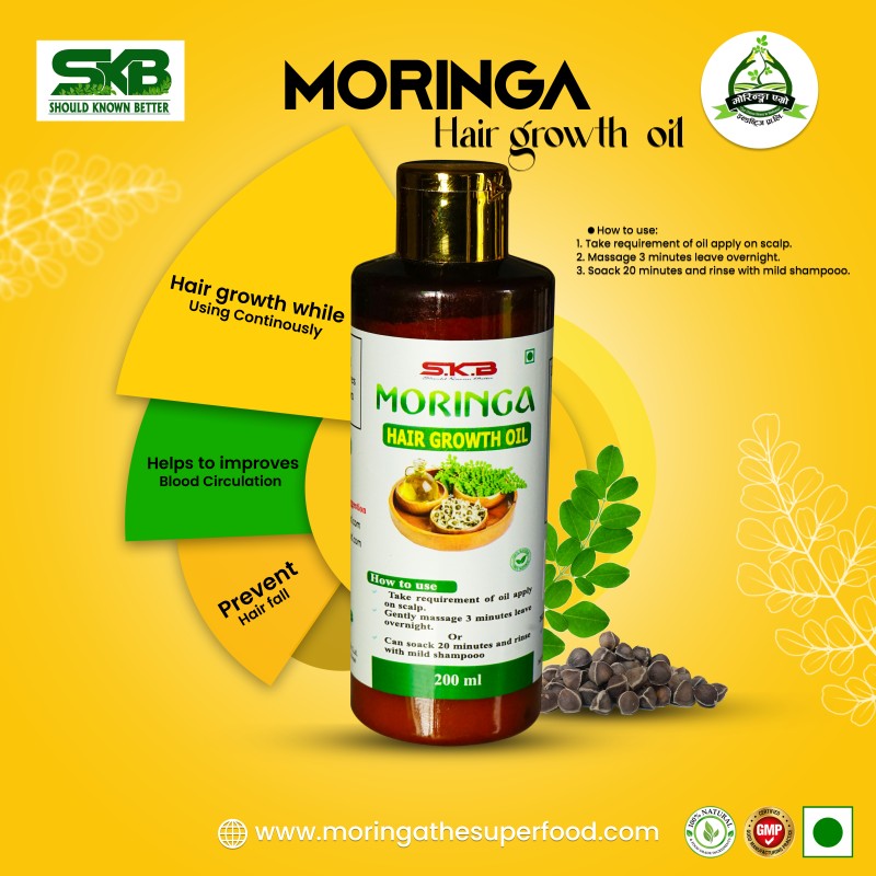 Moringa Hair Growth Oil