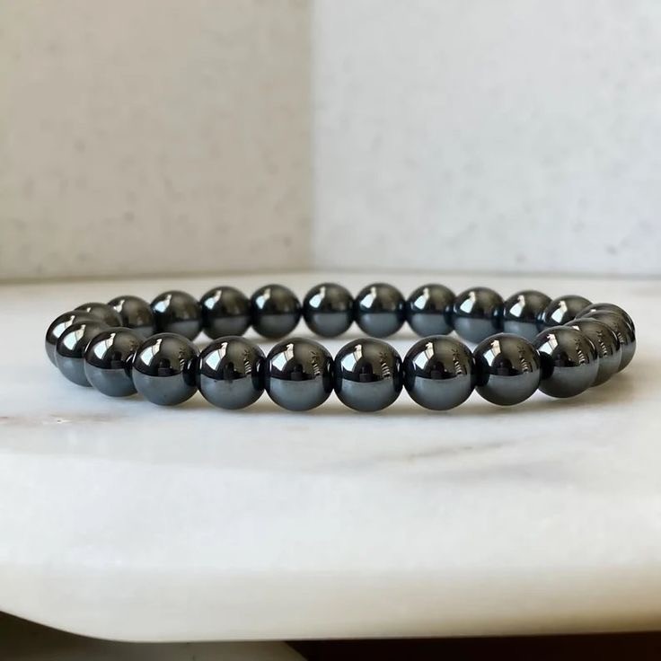 Hematite Beads Bracelet