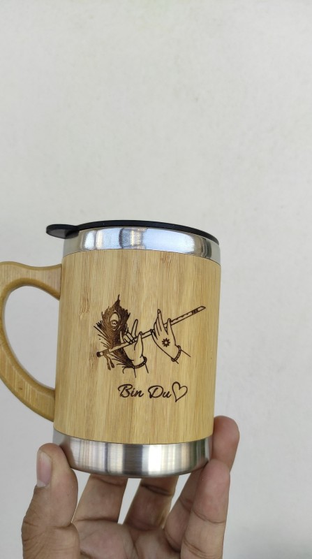 Bamboo coffee mug